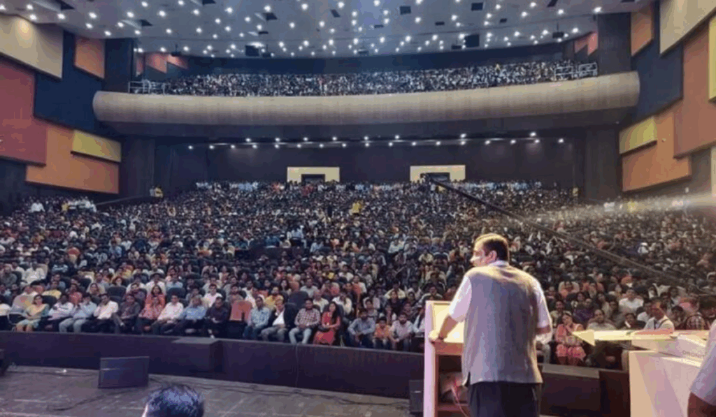 A full house of enthusiastic attendees at Nagpur Startup Fest 2018, showcasing the city's vibrant entrepreneurial spirit