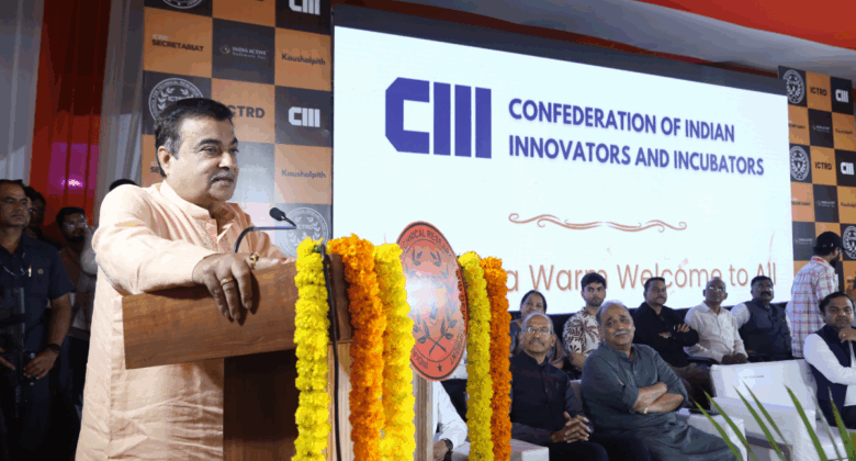 Nitin Gadkari at ICTRD inauguration ceremony